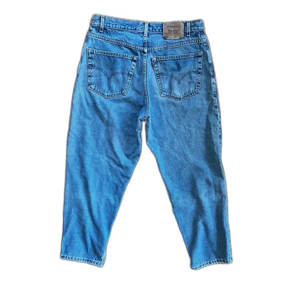 Vintage  Levi's 560 Classic Blue Denim Jeans Pants Trousers  Mens Size 36 x 30